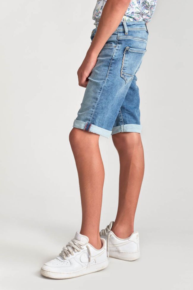 Faded light blue Jogg Loc Bermuda shorts