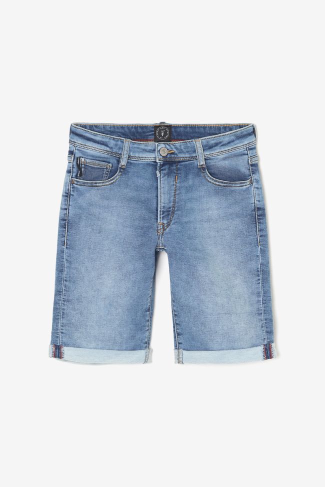 Faded light blue Jogg Loc Bermuda shorts