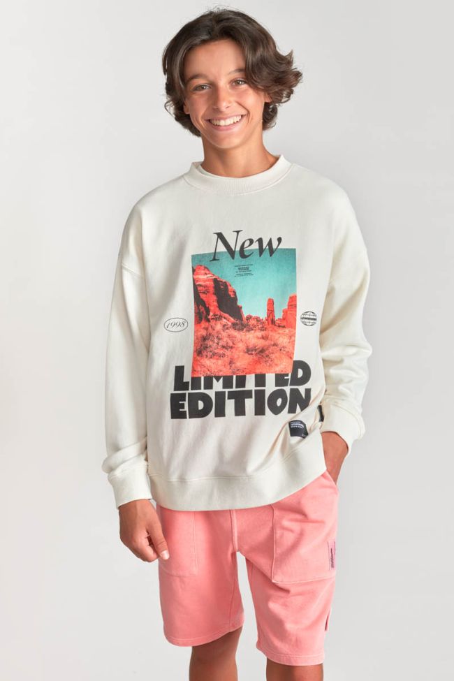 Printed cream Maranbo sweatshirt
