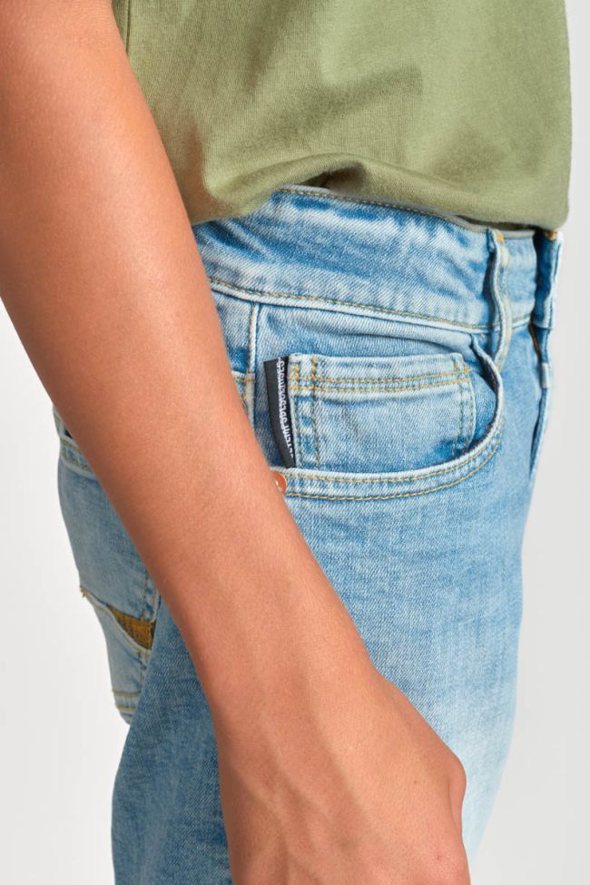 Faded light blue Mike Bermuda shorts