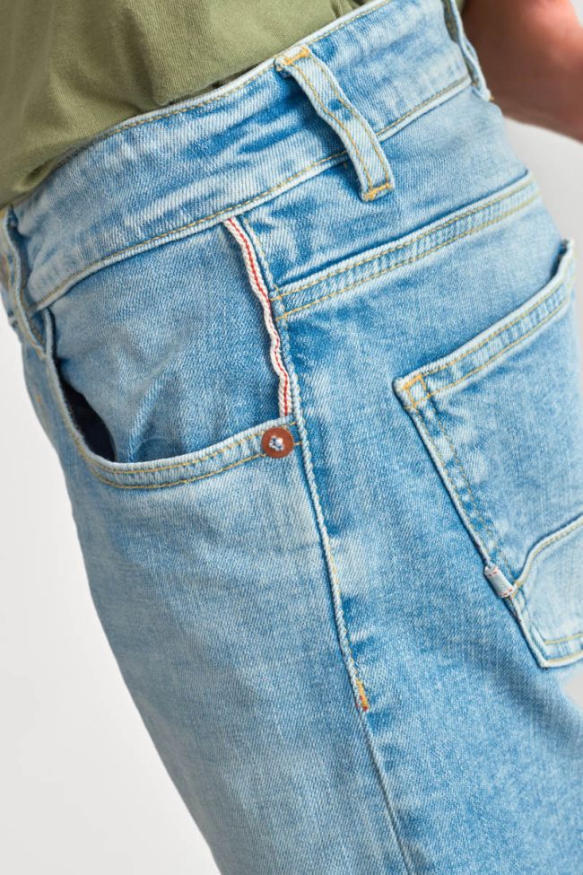 Faded light blue Mike Bermuda shorts