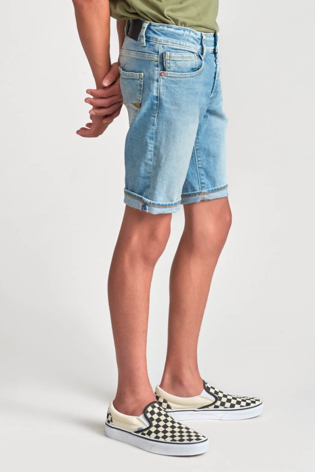 Faded light blue Mike Bermuda shorts