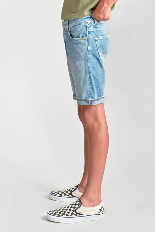 Faded light blue Mike Bermuda shorts
