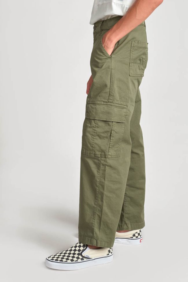 Khaki Triton cargo trousers