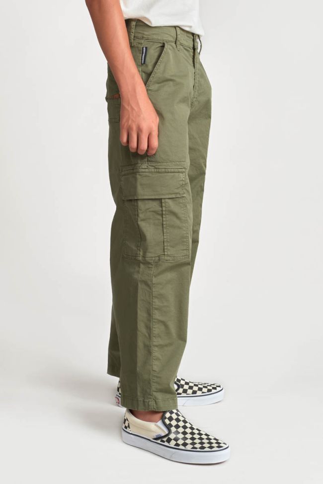 Khaki Triton cargo trousers