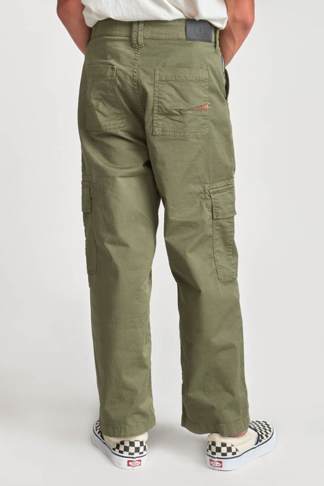 Khaki Triton cargo trousers