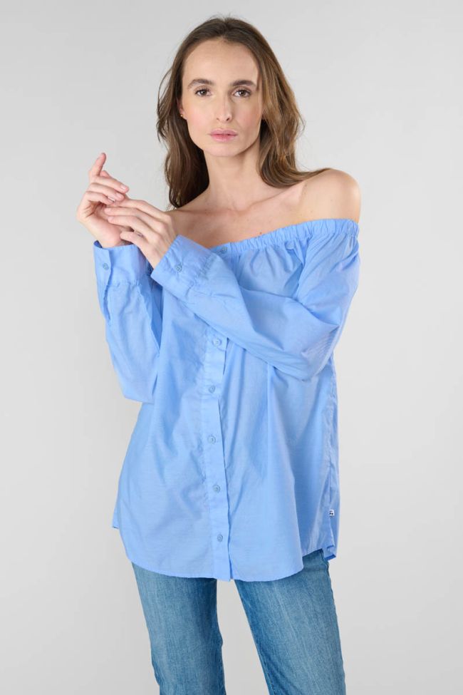 Amapola blue shirt