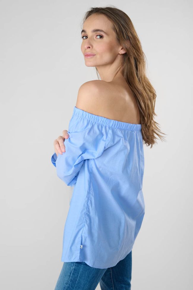 Amapola blue shirt