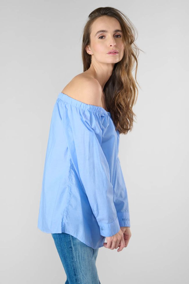 Amapola blue shirt