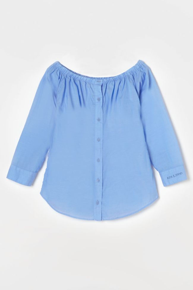 Amapola blue shirt