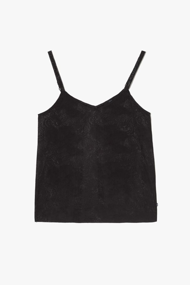 Black jacquard Aneth camisole