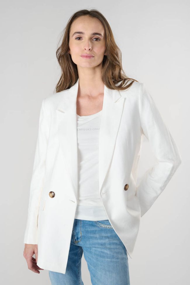 Veste blazer Beky crème