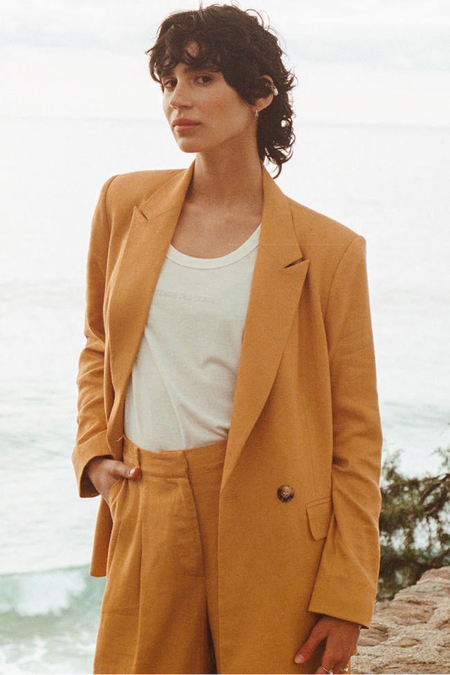 Beky mustard blazer jacket