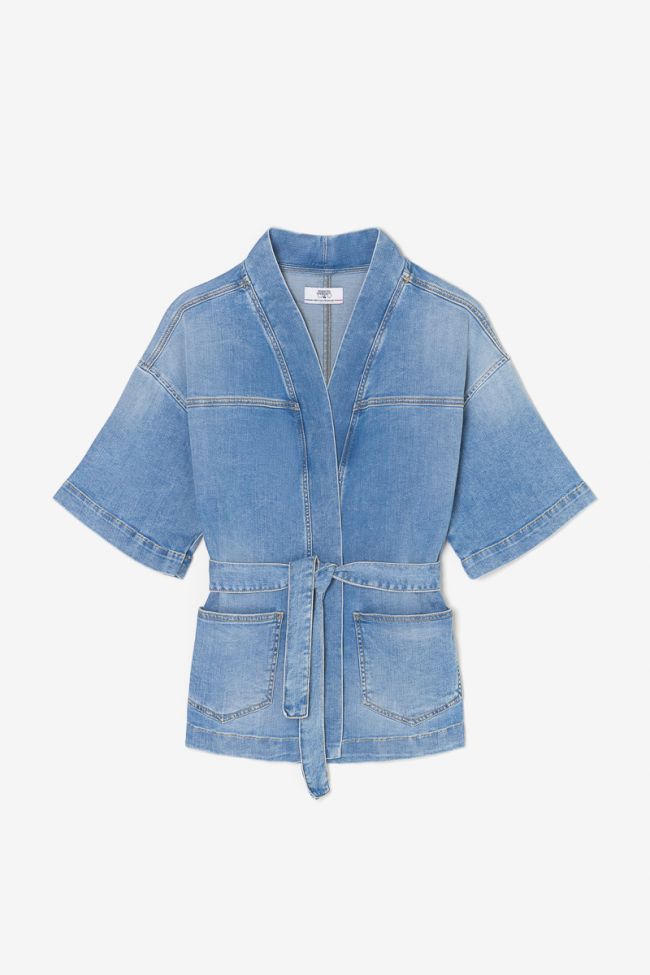 Blue denim Beocca kimono jacket