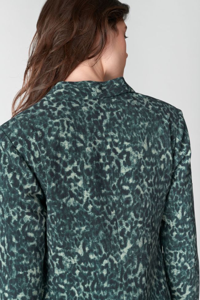 Leopard print Camote blazer