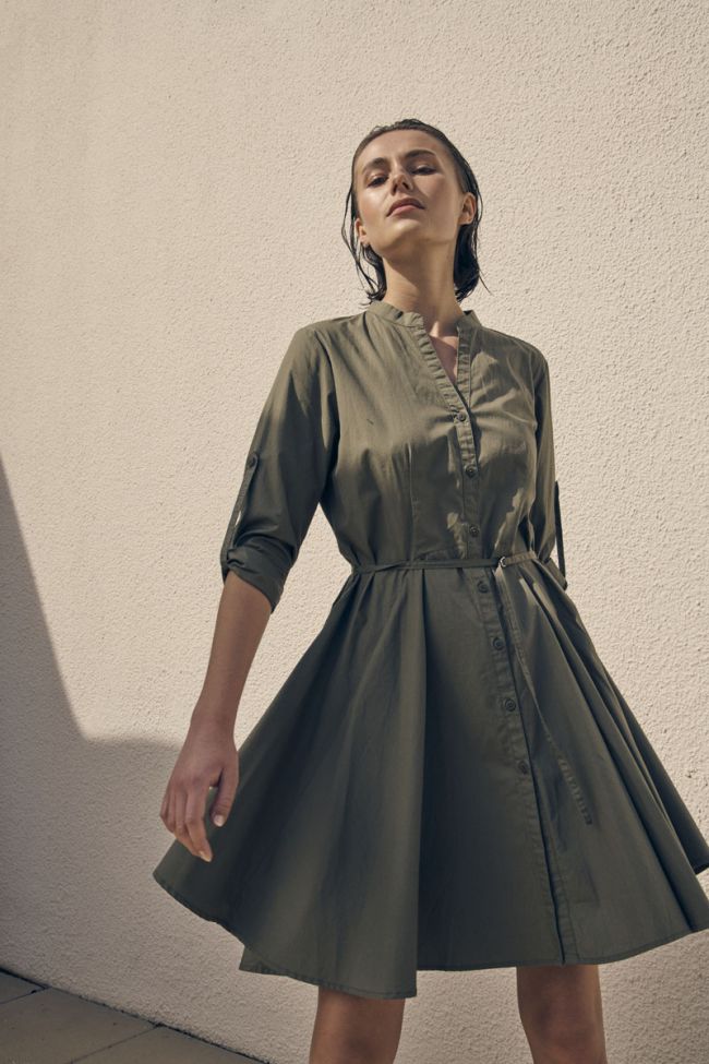 Catleya khaki dress