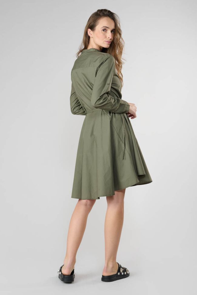 Catleya khaki dress