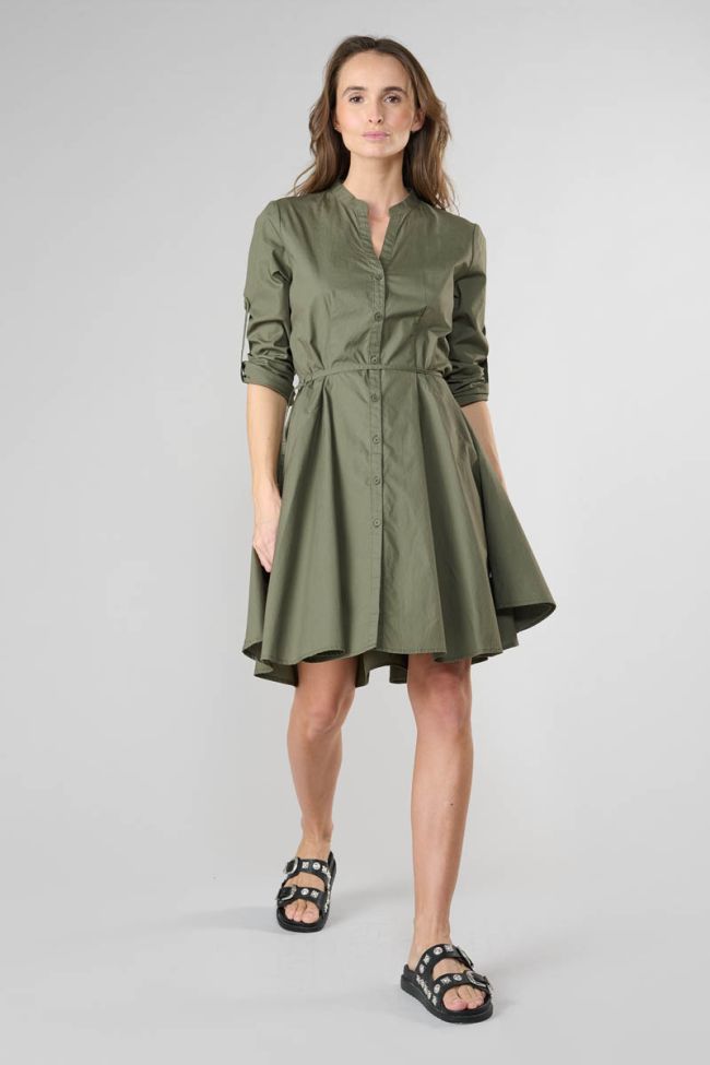 Catleya khaki dress