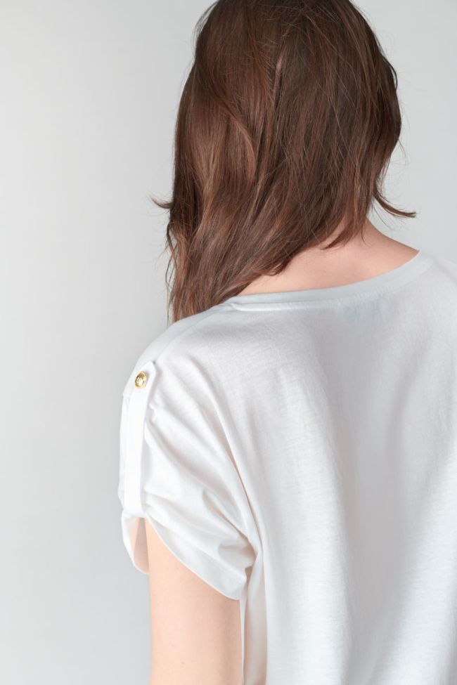 White printed Dwight t-shirt