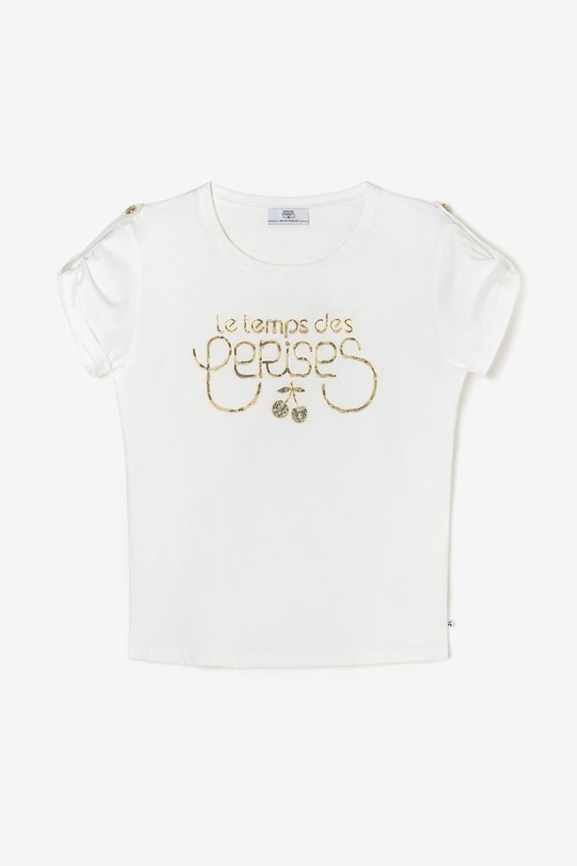 White printed Dwight t-shirt