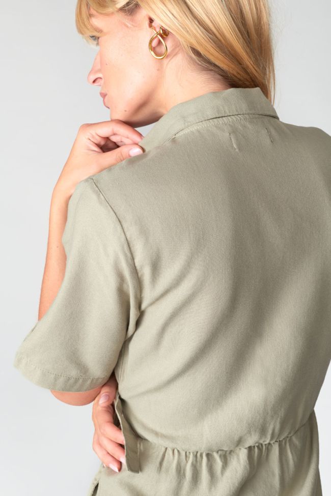 Light khaki Floe dress