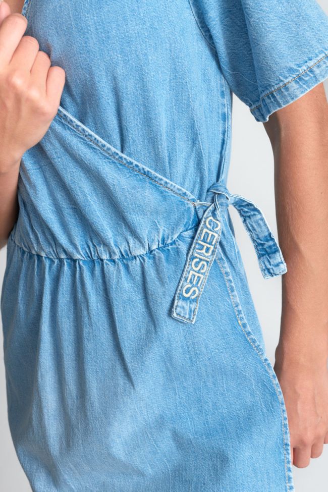 Blue denim Floe dress