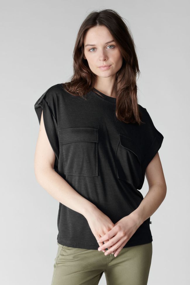 Freesia black T-shirt