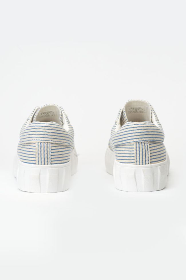Malibu striped trainers