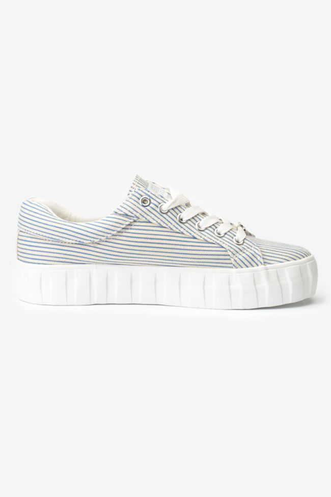 Malibu striped trainers