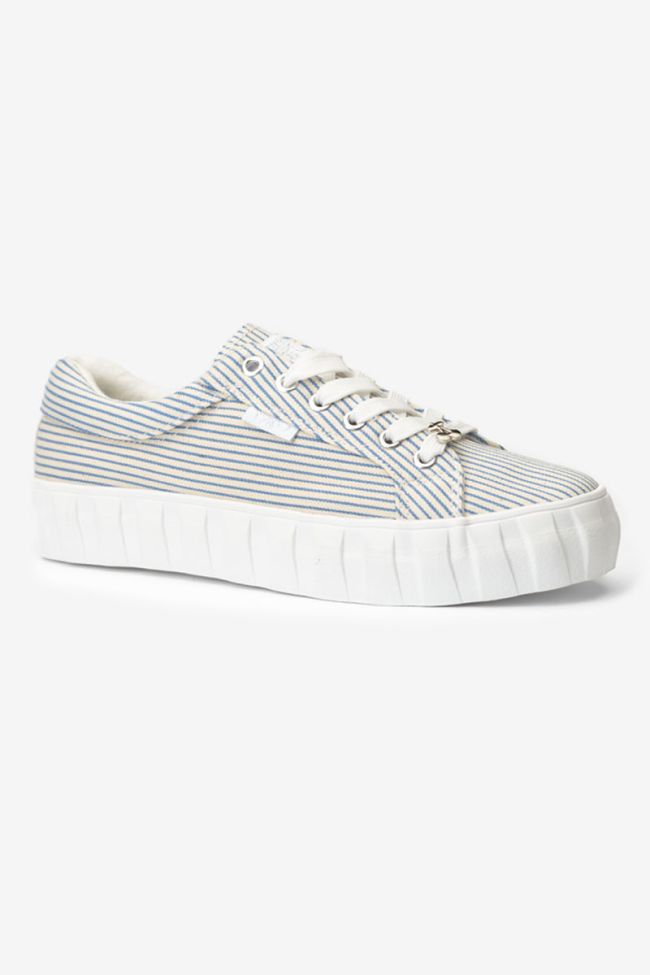 Malibu striped trainers