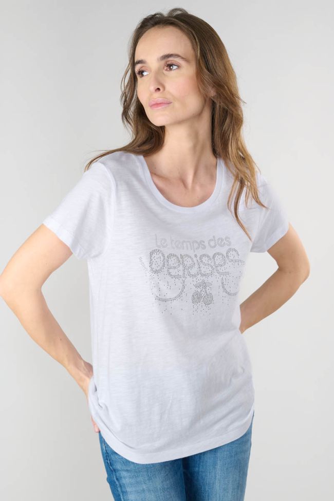 White printed Marty t-shirt