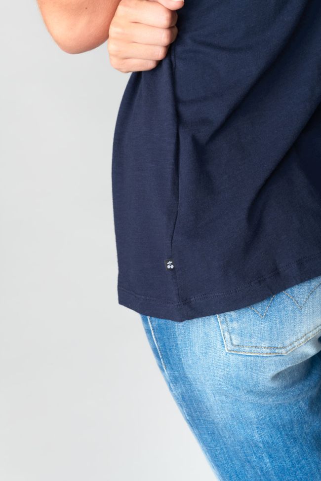 Midnight blue printed Marty t-shirt