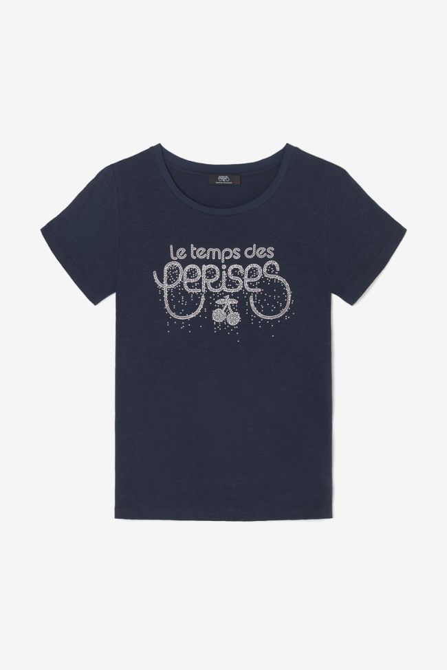 Midnight blue printed Marty t-shirt