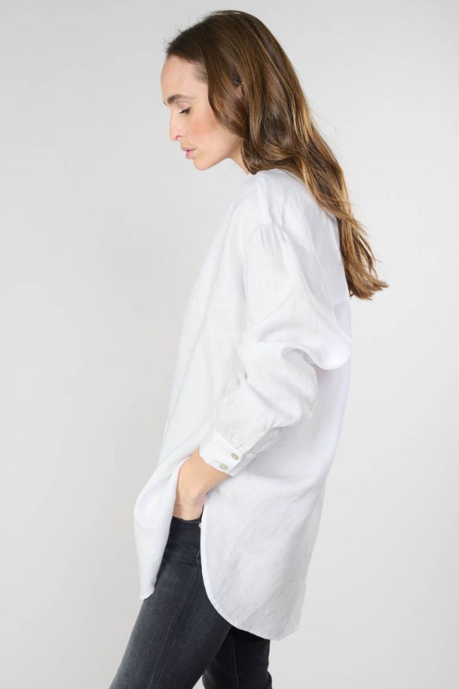 White linen Ninet shirt