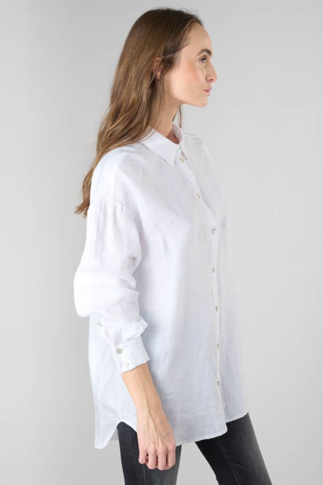 White linen Ninet shirt