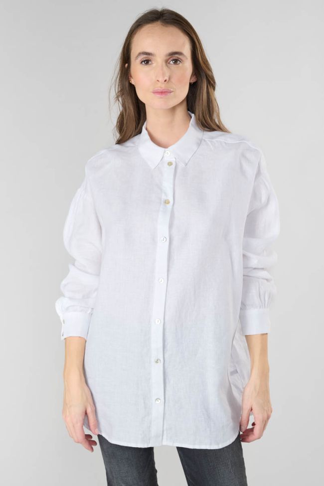 White linen Ninet shirt