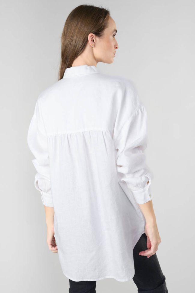 White linen Ninet shirt