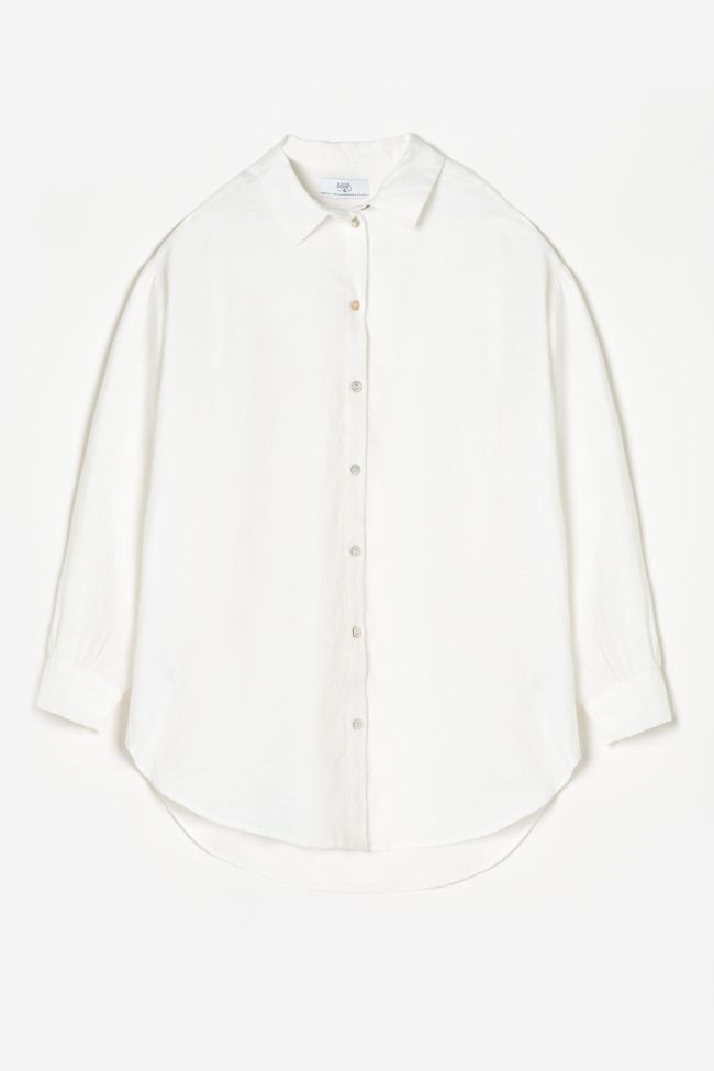 White linen Ninet shirt