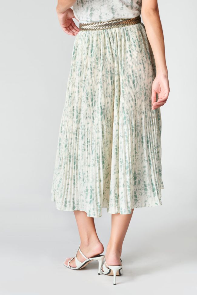 Aqua tie-dye Pepino maxi skirt