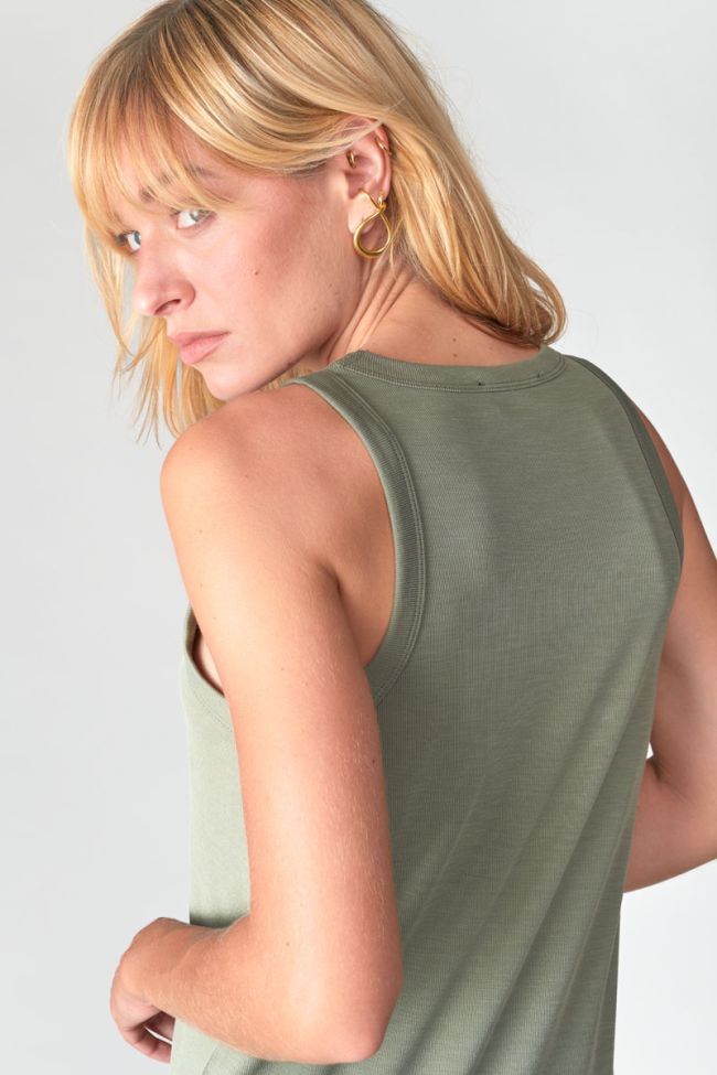 Khaki Posidon tank top