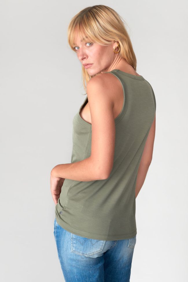 Khaki Posidon tank top