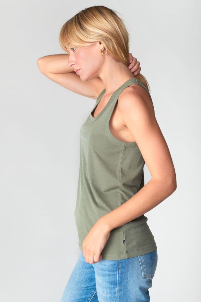 Khaki Posidon tank top