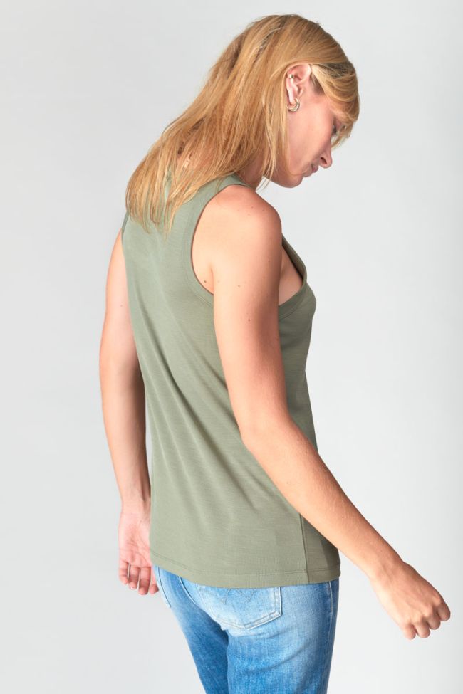 Khaki Posidon tank top