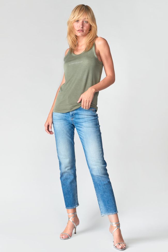 Khaki Posidon tank top