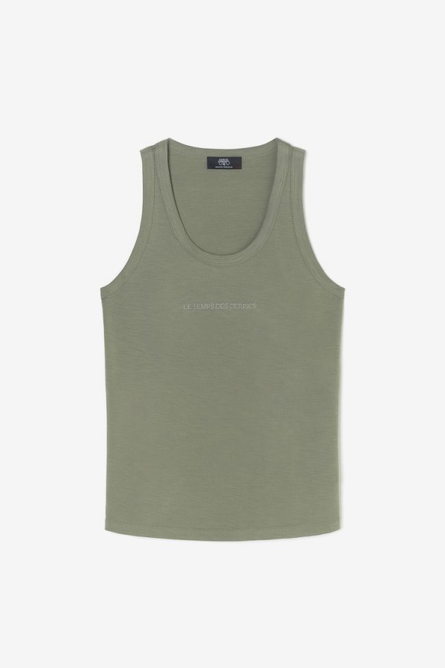 Khaki Posidon tank top