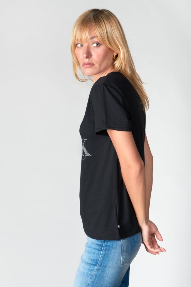 Black printed Quinn t-shirt