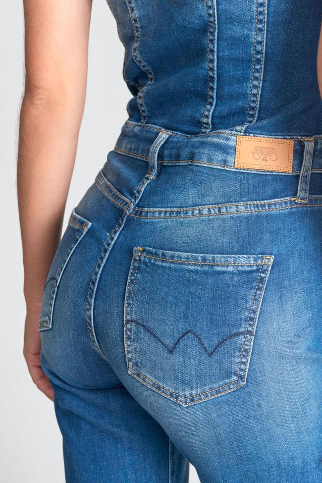 Blue Vienne denim jumpsuit