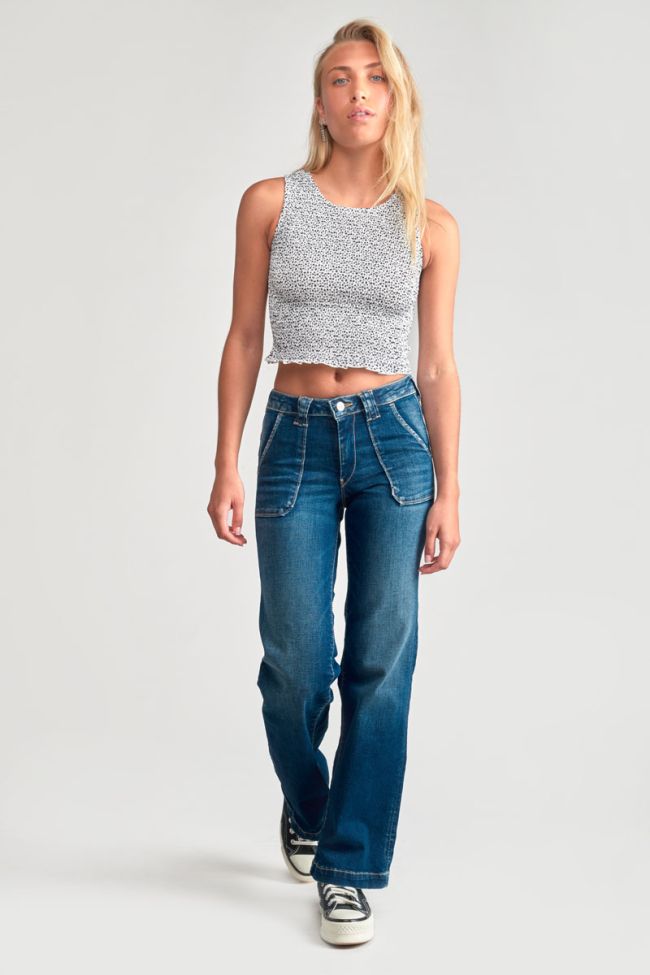 Jeans pulp flare high waist blue N°2