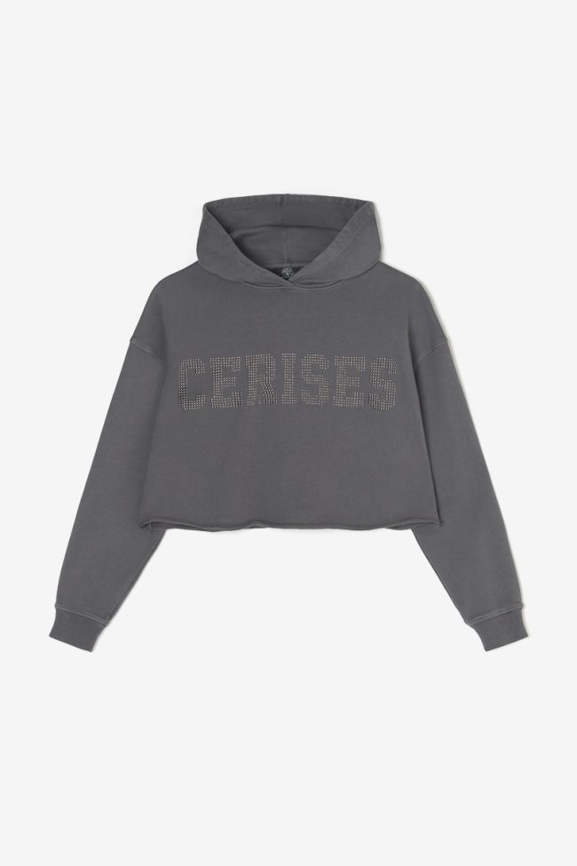 Grey Jainegi cropped sweatshirt