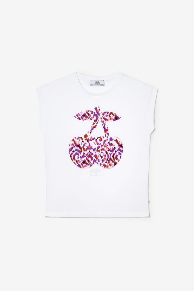 White printed Jakobgi t-shirt